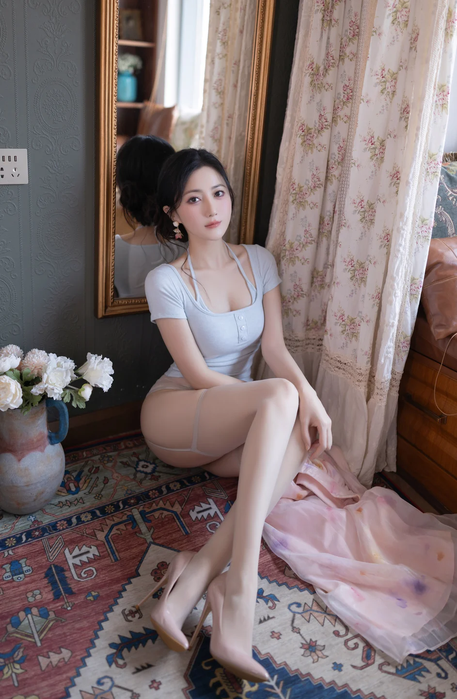 鱼子酱Fish - 森系 [120P-1.5GB] tg@simisebaisi 【丝足阁】023.webp